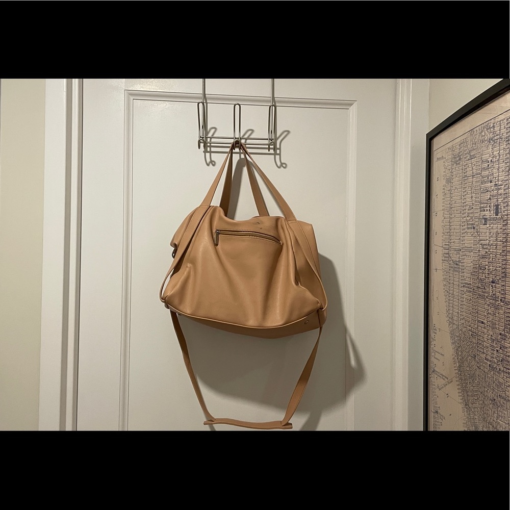 Tan Pixie Mood Weekender Bag with lots of pockets